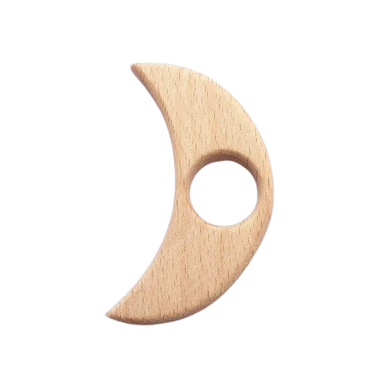 Jouet de Dentition Bois - lune