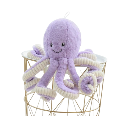 Peluche poulpe - violet
