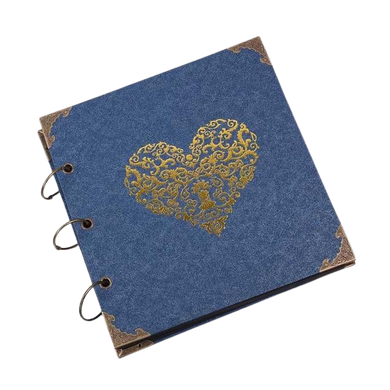 Album Photo DIY - bleu - 29 x27 cm