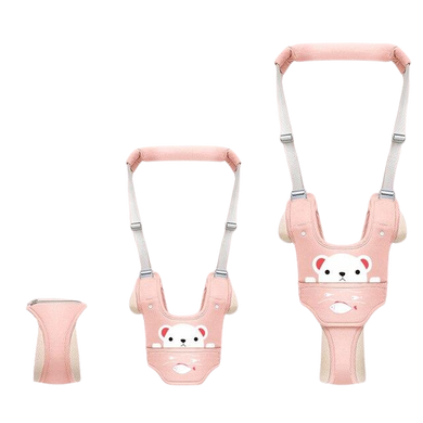 Harnais de marche pour bébé - rose