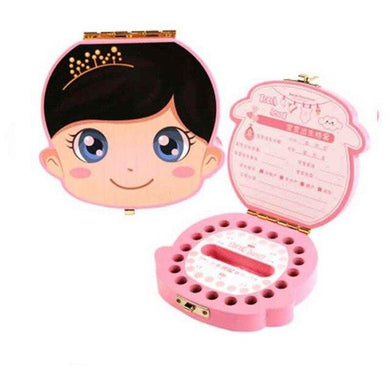 Boite à dents de lait - fille russie rose