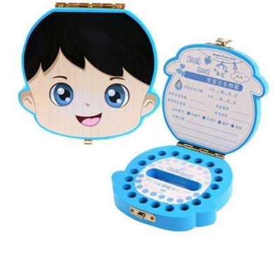 Boite à dents de lait - garçon hollandais bleu