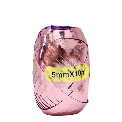 Décoration fête d'anniversaire - 6 pcs ruban rose dorée