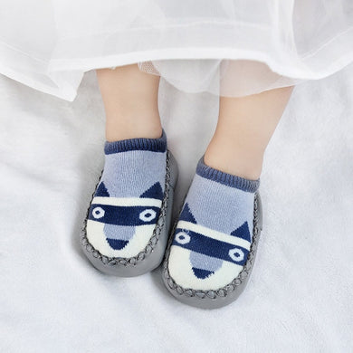 Paires de Chaussons - gris renard