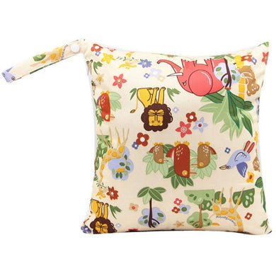 Sac à glissière imperméable et lavable - lion jungle