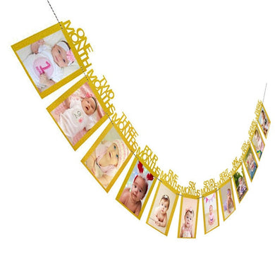 Décoration fête d'anniversaire - or