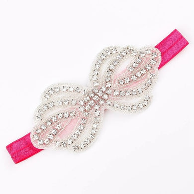 Bandeau strass - Ambre