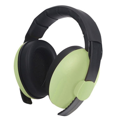 Casque anti-bruit pour bébé - vert clair