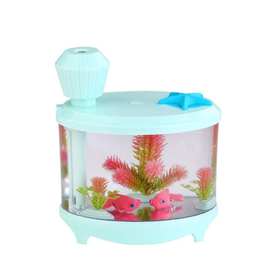 Humidificateur d'air en forme d'aquarium pour bébé - vert
