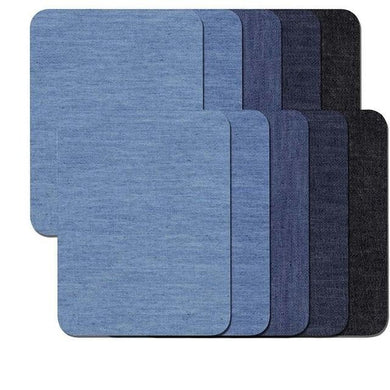 Patch de réparation thermocollants - 10pcs 12.5x9.5cm