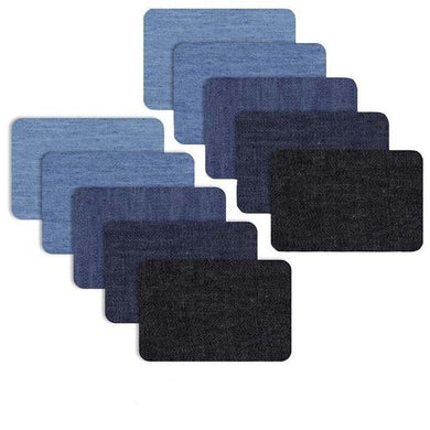 Patch de réparation thermocollants - 10pcs 5x7.5cm