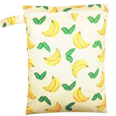 Sac imperméable pour couche-culotte 30 x 40cm - banane