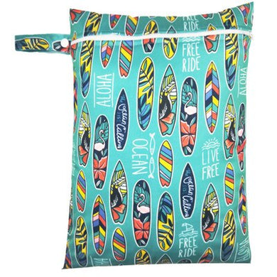 Sac imperméable pour couche-culotte 30 x 40cm - planche de surf