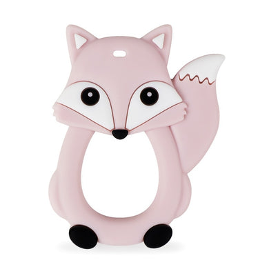 Anneau de dentition en Silicone sans BPA - renard taupe