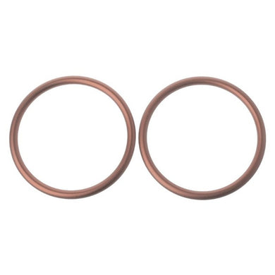 2 Anneaux pour écharpe porte-bébé, 7 cm - marron