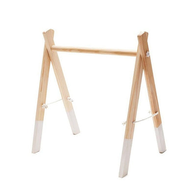 Portique d'éveil en bois - blanc