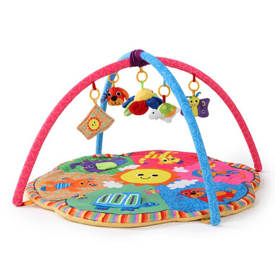 Tapis de jeu pour enfants 90x90x50cm - soleil