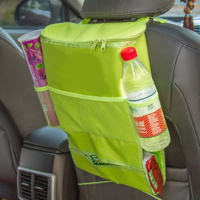 Sac de rangement pour voiture isotherme - vert