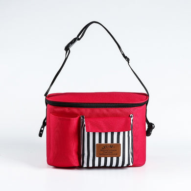 Sac bébé poussette - rouge