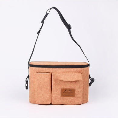 Sac bébé poussette - saumon