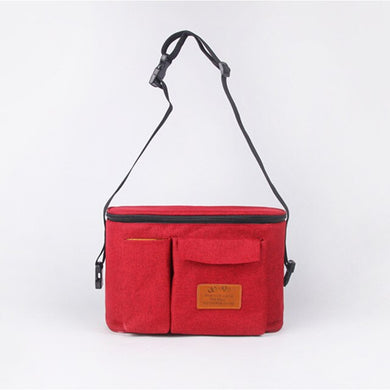 Sac bébé poussette - rouge