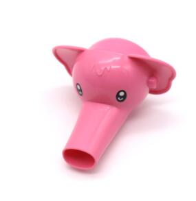 Extension de robinet animaux - éléphant rose