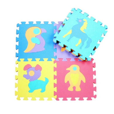 Puzzle Tapis de jeu à motif en mousse - animal