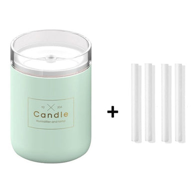 Humidificateur d'air silencieux - vert - 4 filtres