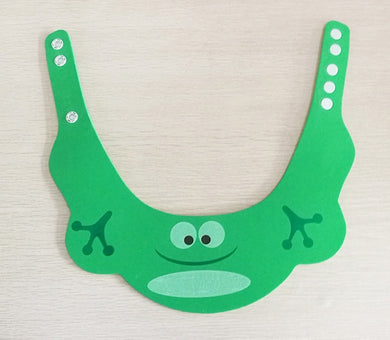 Casquette de douche pour bébé - grenouille verte