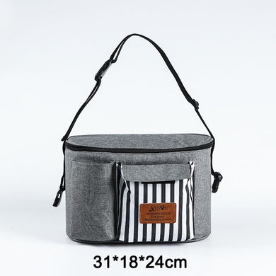 Multi-poche bébé poussette - gris