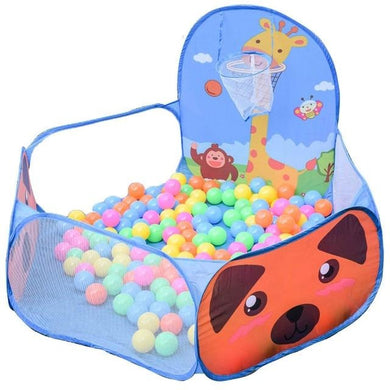 Aire de jeu (ballons non inclus) - bleu chien et chat