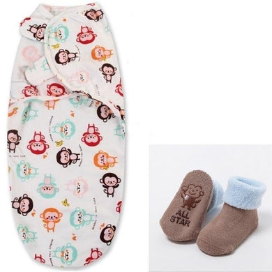 Gigoteuse pour bébé - singe coloré