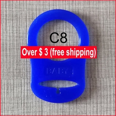 Clip pour attache sucette - bleu foncé