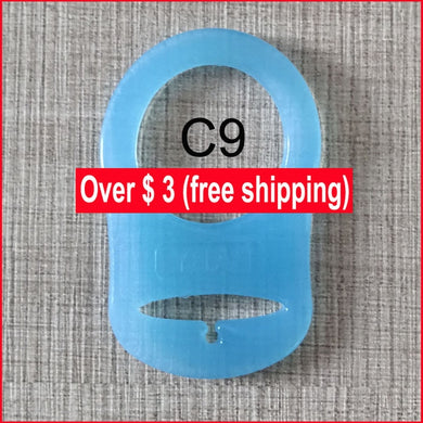 Clip pour attache sucette - bleu clair