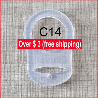 Clip pour attache sucette - transparent