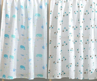 Lots de 4 couvertures en mousseline 100% coton (76cm x 76cm) - original