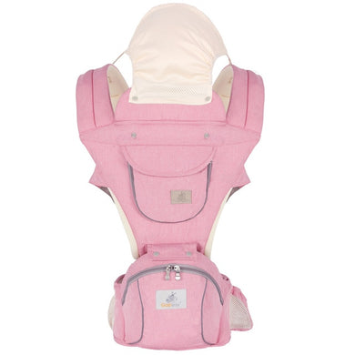 Porte-bébé ergonomique respirant - original rose