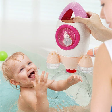 Jouets de bain pour bébé - pulvérisation rotative