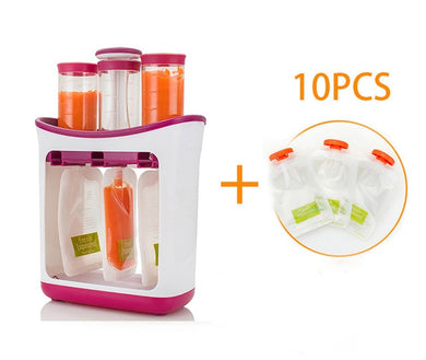 Station alimentaire pour purée ou compote - machine + 10 pochettes