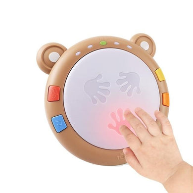 Tambour Musical Interactif - boutons et lumières