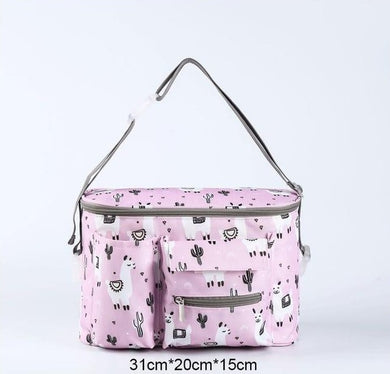 Sac bébé poussette - violet alpaga