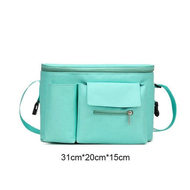 Sac bébé poussette - vert