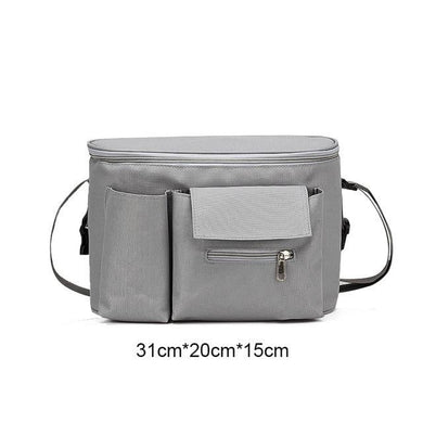 Sac bébé poussette - gris