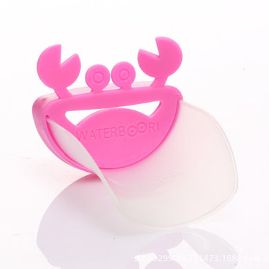 Extension de robinetterie économie d'eau - crabe rose/blanc