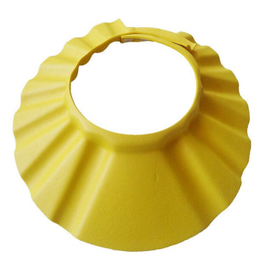 Bonnet de douche pour bébé - jaune