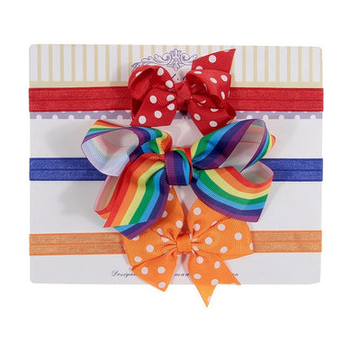 Serre tête bandeau élastique - multicolore