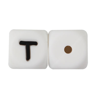 Perle en silicone pour collier bébé - T