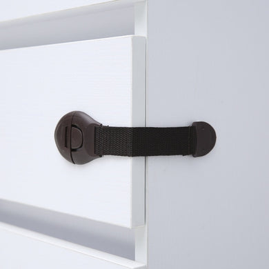 Serrure de Sécurité enfants - 1 pcs marron