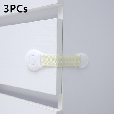 Serrure de Sécurité enfants - 3 pcs blanc