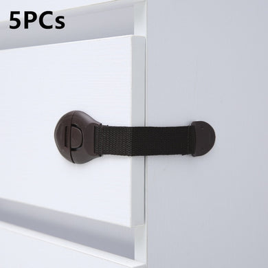 Serrure de Sécurité enfants - 5 pcs marron